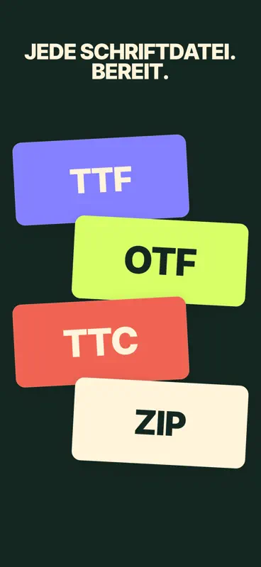 FondFont · Fonts fürs System screenshot 7 of 7
