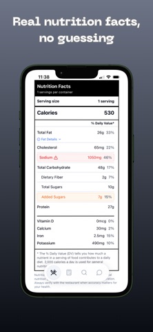 NutrientMAXX iPhone screenshot