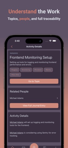 Asynchor - Async Voice Journal screenshot