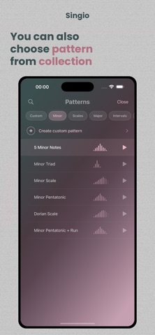 Singio: Vocal Phrase Trainer screenshot