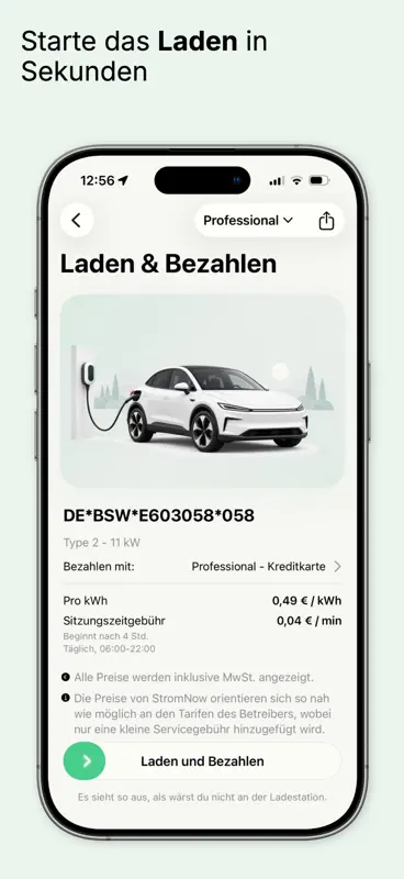 StromNow - Elektroauto laden screenshot 8 of 8