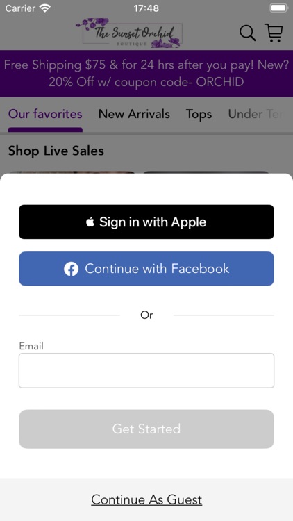 The Sunset Orchid Boutique