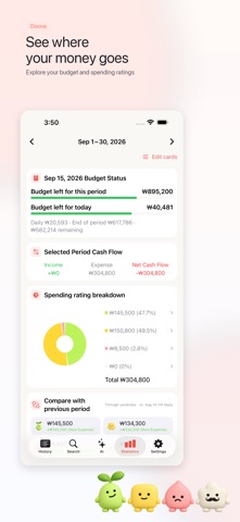 Doona Budget & Expense Tracker app screenshot 3