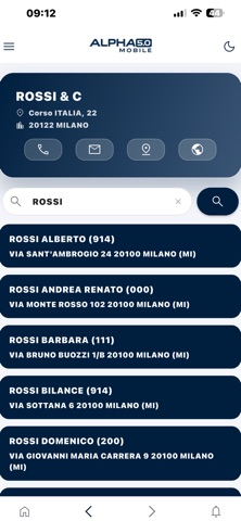 Alpha Mobile 5.0 screenshot