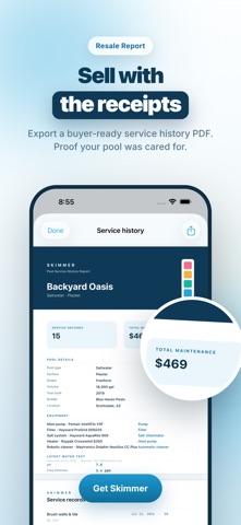 Skimmer: Pool Care Log Screenshot 8 of 8