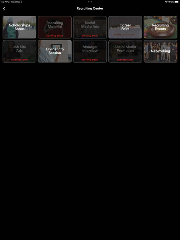 Evolution Recruiting iPad screenshot 5 - Business app