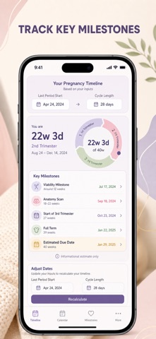 Gestational Wheel: EDD & GA Screenshot 8 of 10