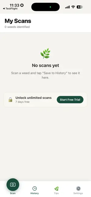 WeedSnap-AI Weed Identifier screenshot 1