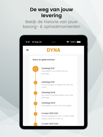 My Dyna Track & Trace iPad screenshot 3