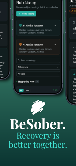 BeSober. Screenshot 1 of 5