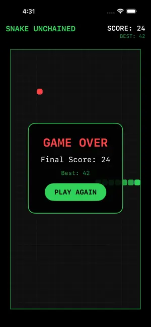 Snake Unchained 2026 screenshot 1