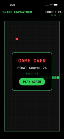 Snake Unchained 2026 screenshot