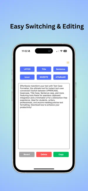 Case Formatter screenshot 2