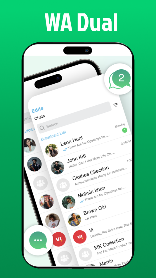 #2. Messanger Duo For WA Chat 2025 (iOS) 由: Thummar Dhurv