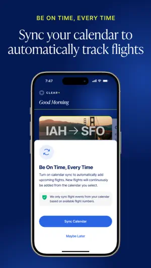 CLEAR: Travel Day Planning App screenshot 4
