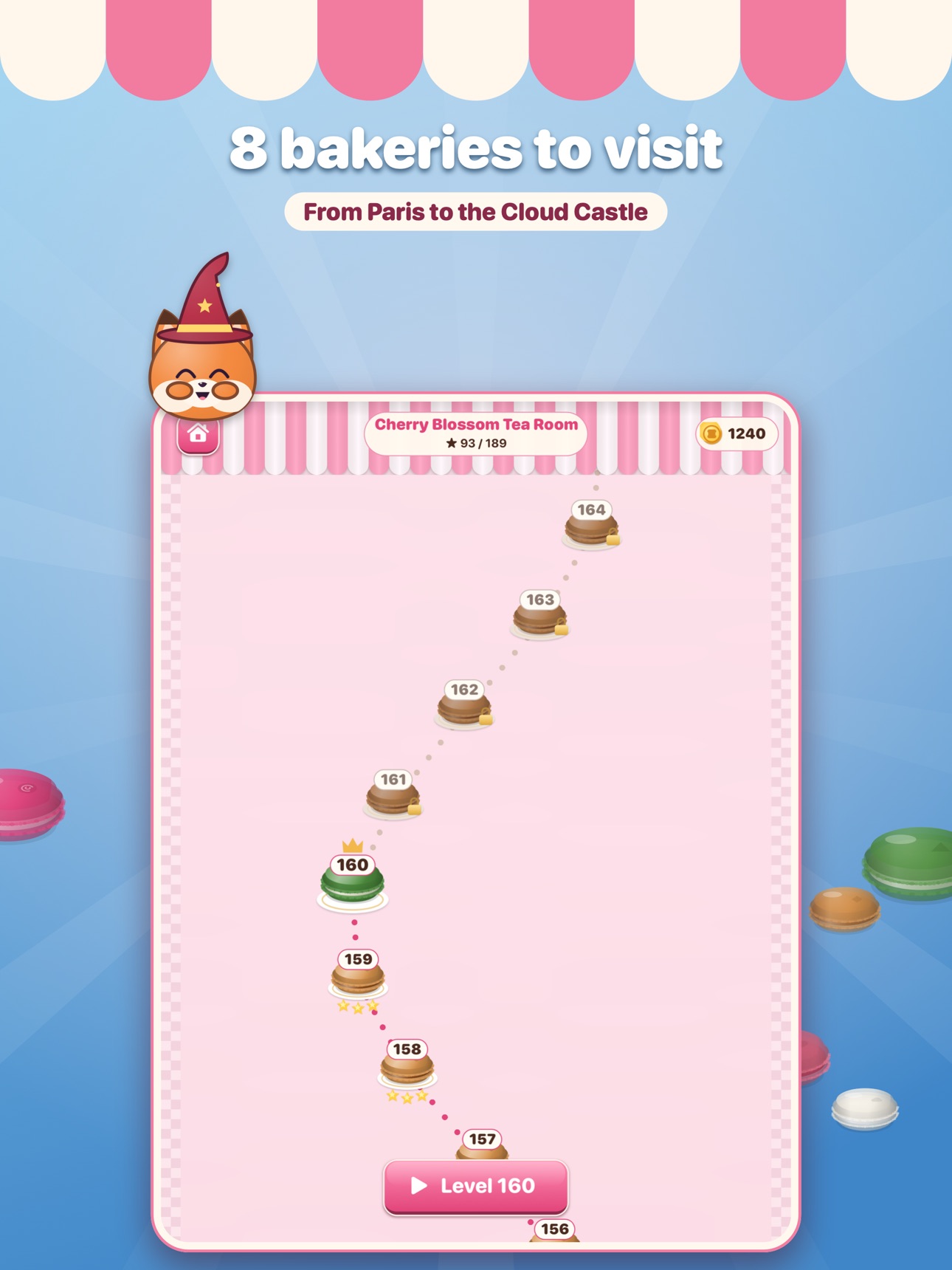 Screenshot 10 of Macaron Stack: Sort & Merge