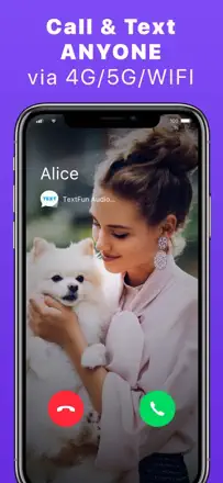 Text App: Wifi Calling+Texting : capture d’écran 3 sur 6