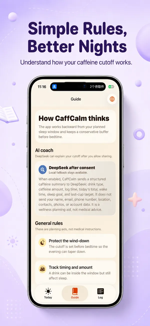 Screenshot #2 pour CaffCalm