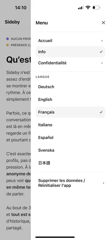 Sideby screenshot 5 of 5