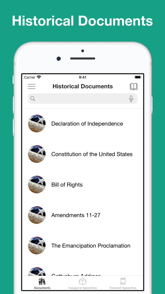 US Historical Documents -audio - 2.0 - (iOS)