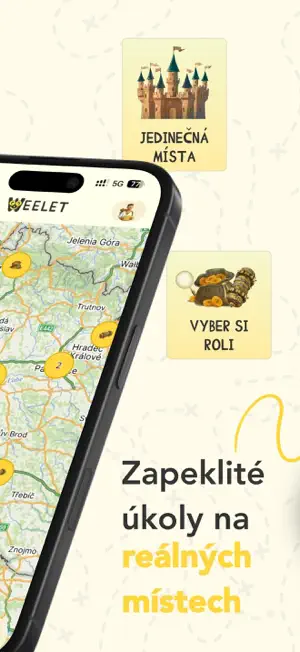 Weelet: Objevuj Česko hrou screenshot 2