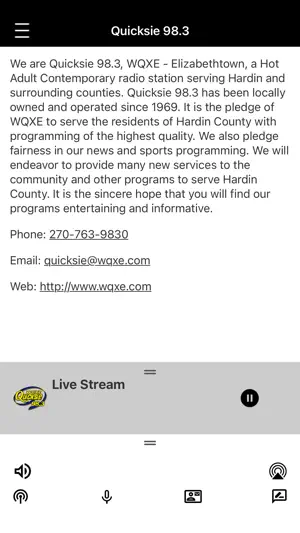 Quicksie 98.3 screenshot 3