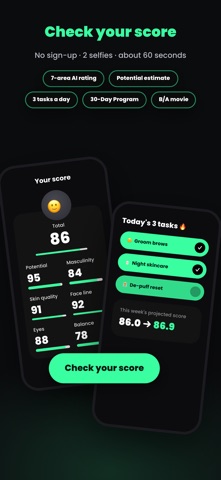 AI Face Rating & Looksmaxxing Screenshot 10 of 10