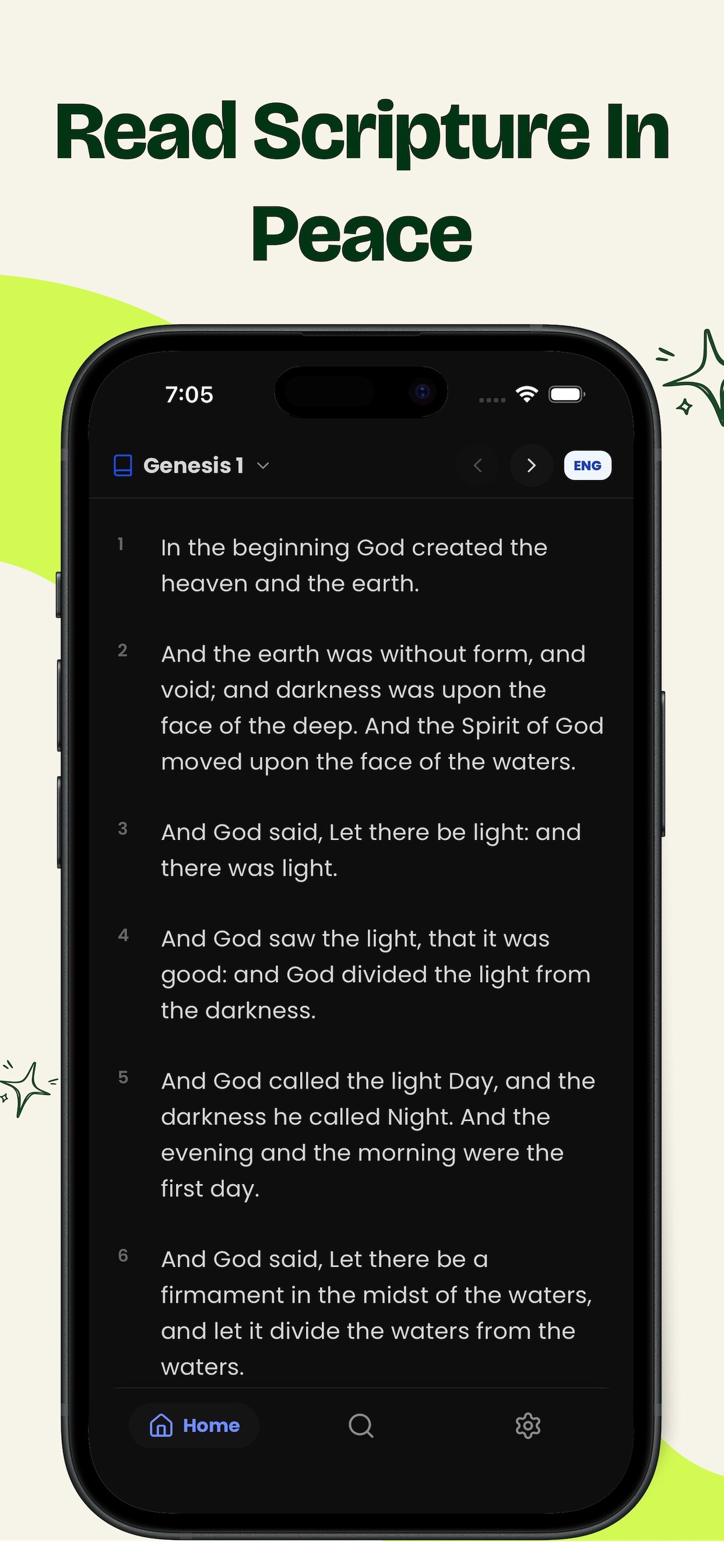Screenshot 2 of Scroll Bible Verse