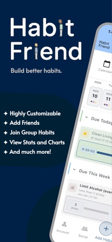 HabitFriend: Habit Tracker screenshot