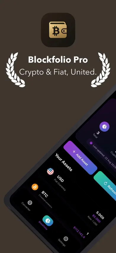 Blockfolio Pro: Crypto Tracker screenshot 1