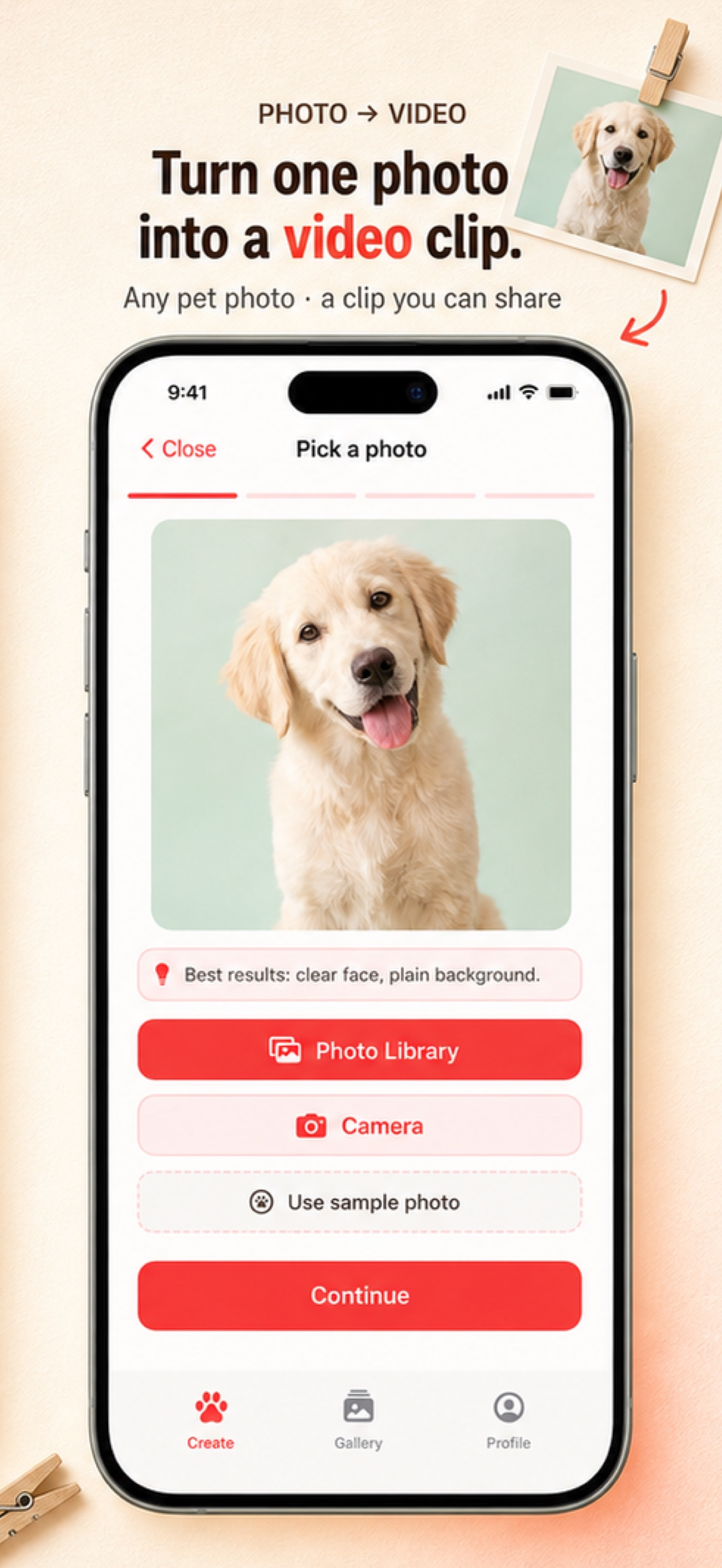 PawClip: AI Pet Videos screenshot 3
