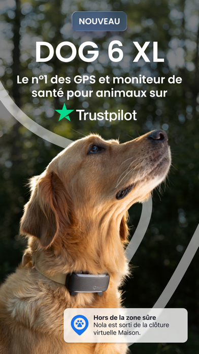 Screenshot #1 pour Tractive - GPS chiens et chats