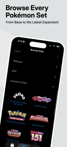 Poké Pricer: Pokemon Scanner iPhone screenshot