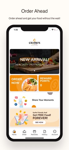 Chamo’s Bistro Bar screenshot
