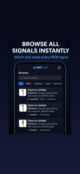 RailReady – CROR Signal Study Screenshot 2 of 7