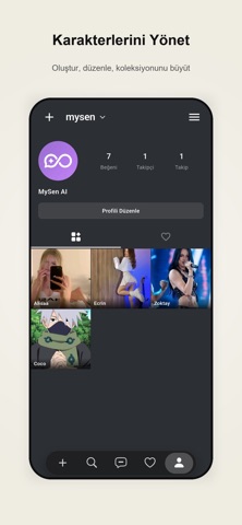 MySen - AI Sohbet-Baglan-Tanıs screenshot