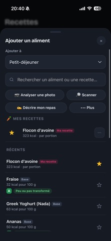 Radish: Calories & Privacy screenshot