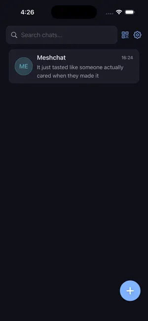 Retichat screenshot 1