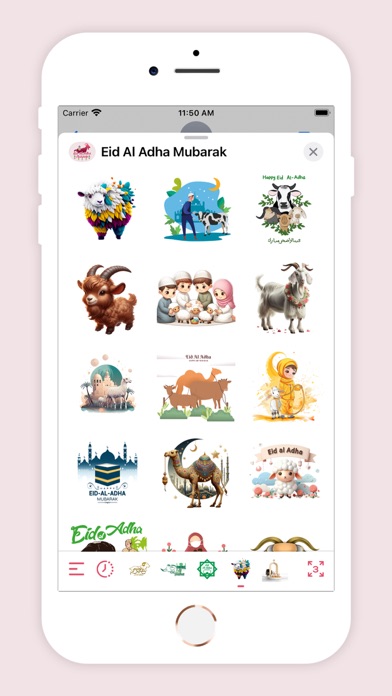 Eid Al Adha Mubarak iPhone screenshot