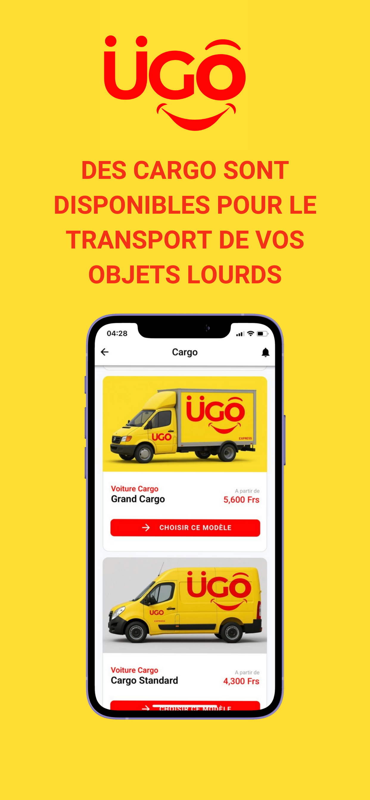 UGO Express: Livraisons, Taxis screenshot 4