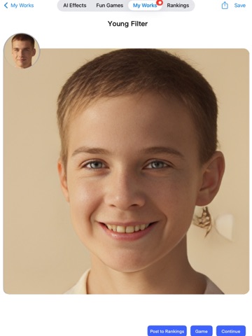 AI Face Magic - Your Bald Head iPad screenshot