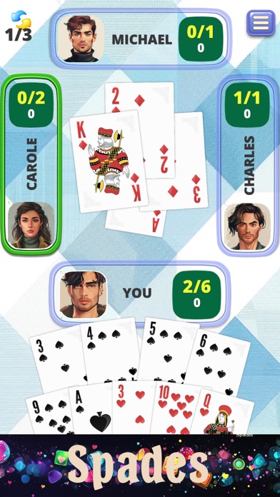 Spades Stories Screenshot