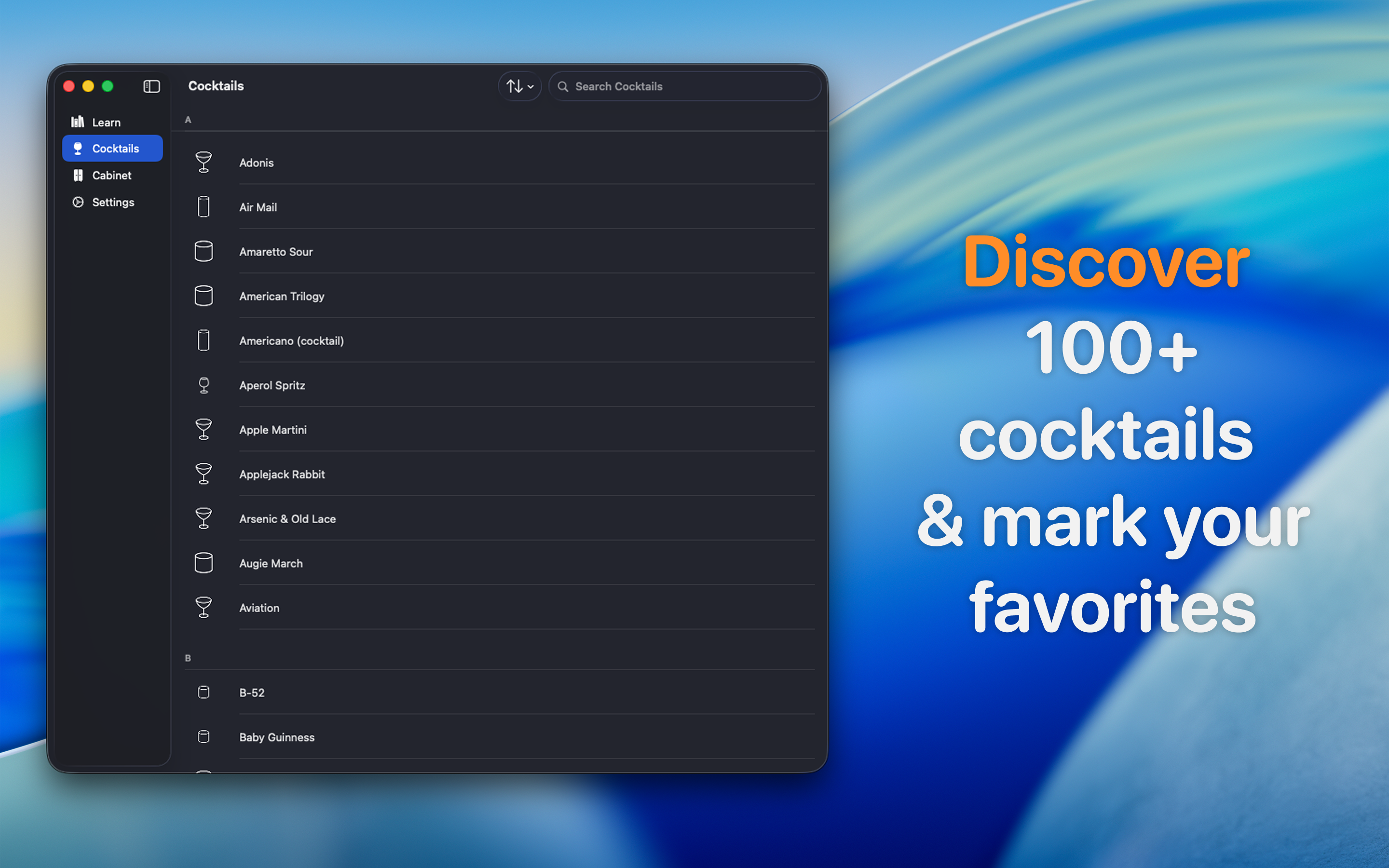 Drinko: Cocktail Recipes