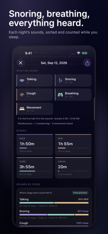 Sleep Talk Recorder & Snore Screenshot 5 of 6