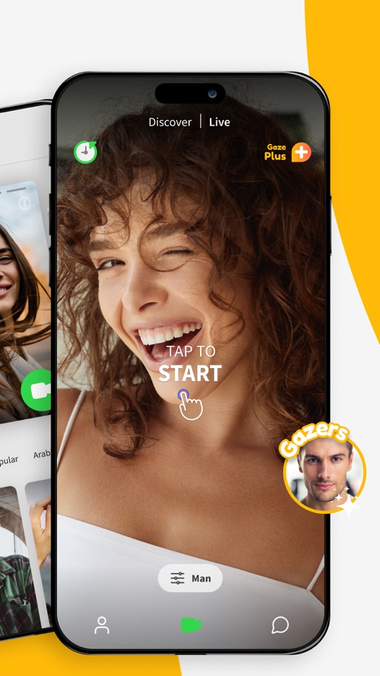 #2. Gaze: Live Video Chat App (iOS) 由: VLMedia Inc.