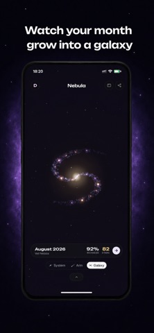 Nebula: Habit Tracker iPhone screenshot