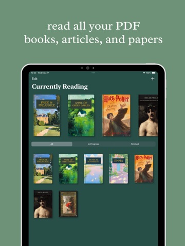 scrolly: cute pdf ebook reader ipad screenshot 3