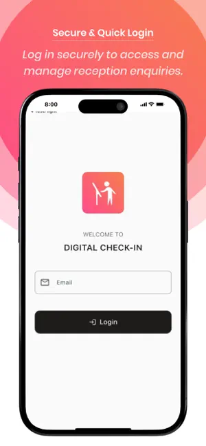 Digital Check-In screenshot 1