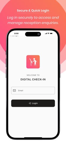 Digital Check-In Screenshot 1 of 6