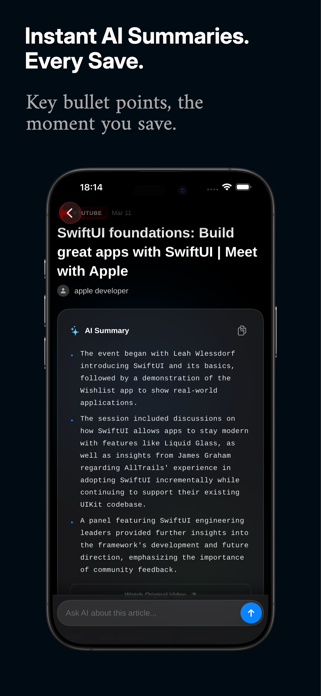 AI TLDRR Screenshot 3 of 5